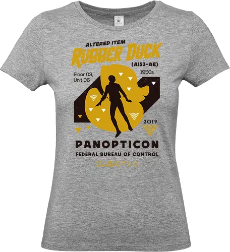 Rubber Duck Altered Item - jesse faden, federal bureau of control, fbc, control, the hiss, bright falls, altered items, objects of power, ordinary, horror, terror, game, gaming, video game - Standard T-Shirt (Women)