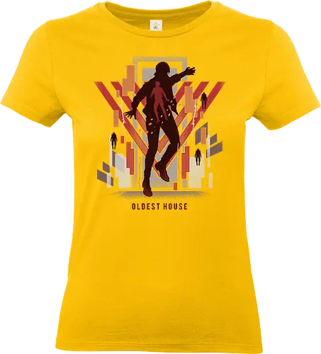 Paranatural Oldest House Building - jesse faden, federal bureau of control, fbc, control, the hiss, bright falls, altered items, objects of power, ordinary, gaming, video game, oldest house - Standard T-Shirt (Women)