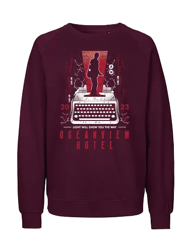 Dont Write - alan, video game, video games, gaming, gamer, control, american nightmare, deer fest, oh deer diner, coffee thermos, cauldron, lake, night, springs, wake - Fairtrade Sweatshirt