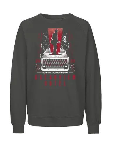 Dont Write - alan, video game, video games, gaming, gamer, control, american nightmare, deer fest, oh deer diner, coffee thermos, cauldron, lake, night, springs, wake - Fairtrade Sweatshirt