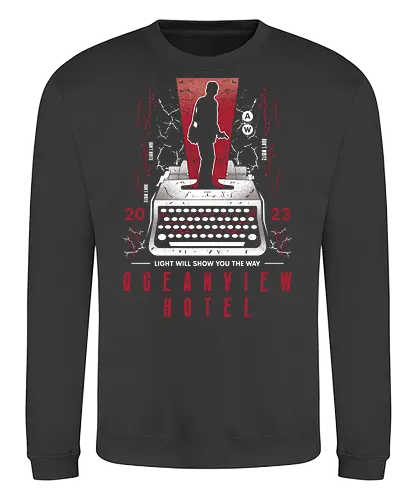 Dont Write - alan, video game, video games, gaming, gamer, control, american nightmare, deer fest, oh deer diner, coffee thermos, cauldron, lake, night, springs, wake - Sweatshirt