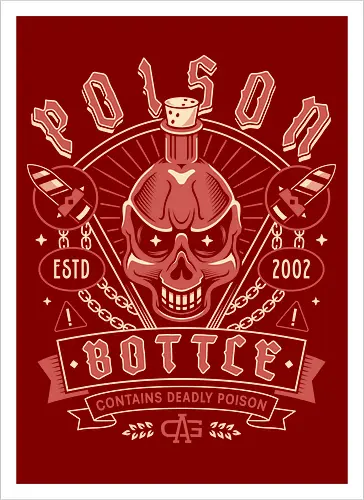 Poison Bottle Crest