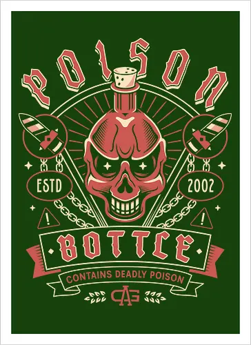Poison Bottle Crest