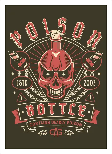 Poison Bottle Crest