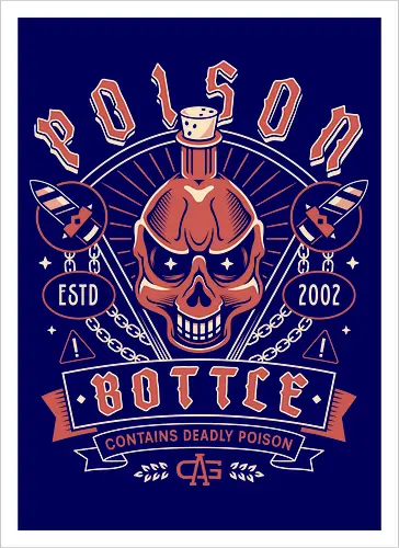 Poison Bottle Crest