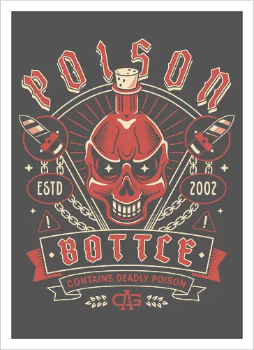 Poison Bottle Crest