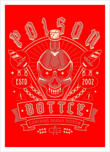 Poison Bottle Crest