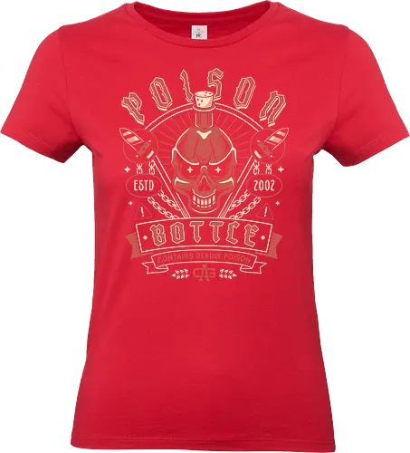 Poison Bottle Crest - ragnarok online, slime, mmorpg, jrpg, poring, angeling, deviling, deviruchi, ragnarok mobile, geffen dungeon, gaming, video game, gamer, ragnarok eternal love, ragnarok origin - Standard T-Shirt (Women)