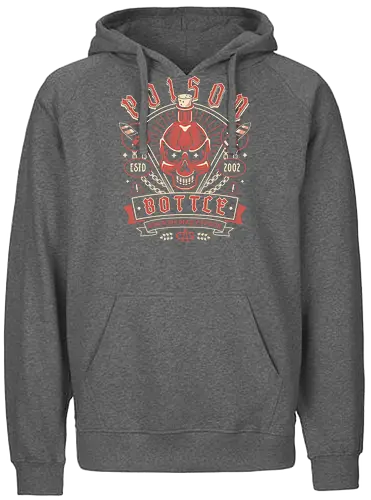 Poison Bottle Crest - ragnarok online, slime, mmorpg, jrpg, poring, angeling, deviling, deviruchi, ragnarok mobile, geffen dungeon, gaming, video game, gamer, ragnarok eternal love, ragnarok origin - Fairtrade Hoodie