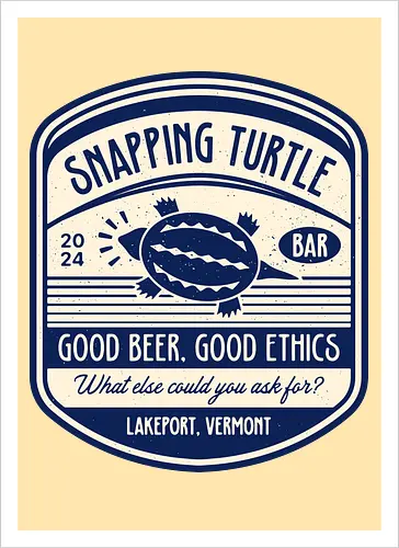 Snapping Turtle Emblem