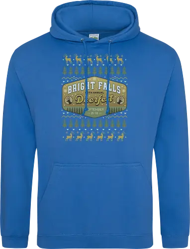 Deerfest Bright Falls Ugly Sweater