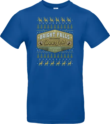 Deerfest Bright Falls Ugly Sweater