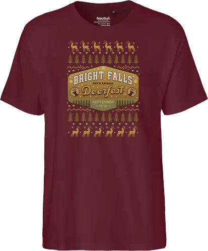 Deerfest Bright Falls Ugly Sweater