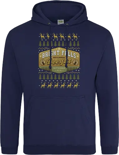 Deerfest Bright Falls Ugly Sweater