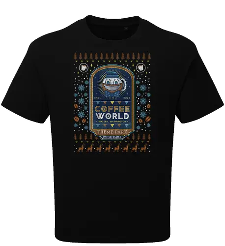 Watery Coffee World Ugly Sweater