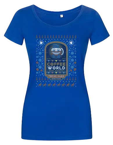 Watery Coffee World Ugly Sweater