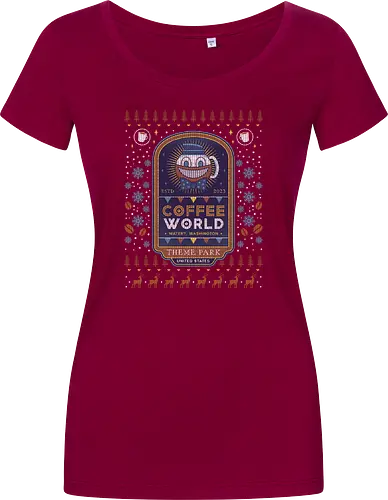 Watery Coffee World Ugly Sweater