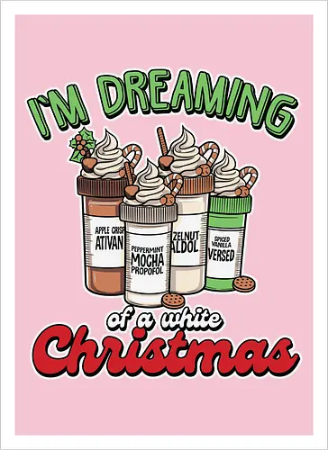 I'm dreaming of a white Christmas