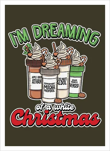 I'm dreaming of a white Christmas