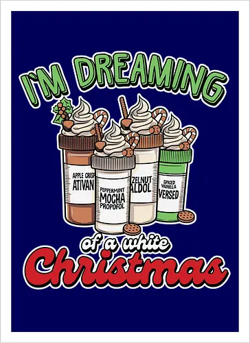 I'm dreaming of a white Christmas