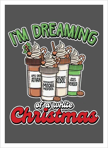 I'm dreaming of a white Christmas