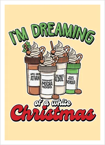 I'm dreaming of a white Christmas