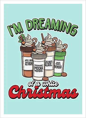 I'm dreaming of a white Christmas