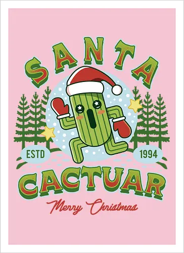 Santa Cactus