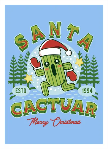 Santa Cactus