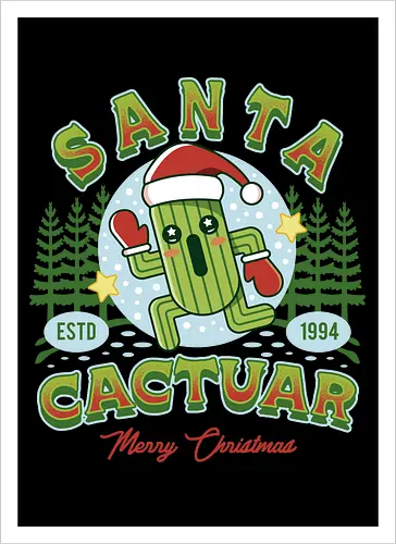 Santa Cactus