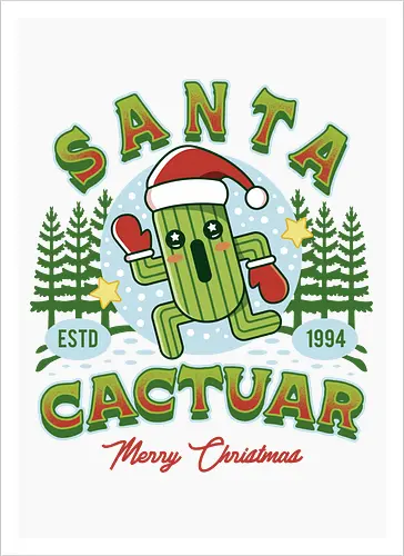 Santa Cactus