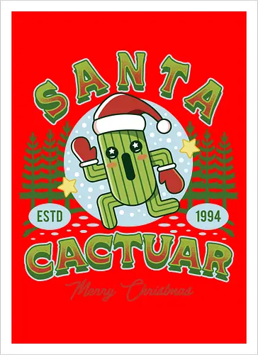 Santa Cactus