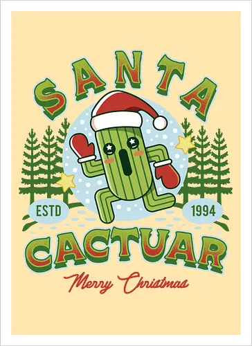 Santa Cactus