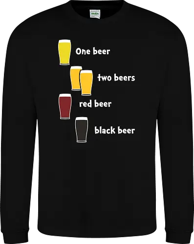 One beer two beers