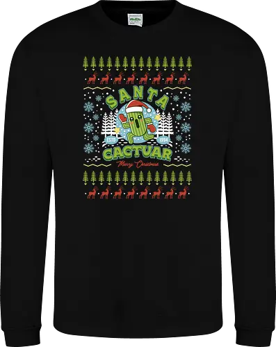 Santa Cactus Christmas