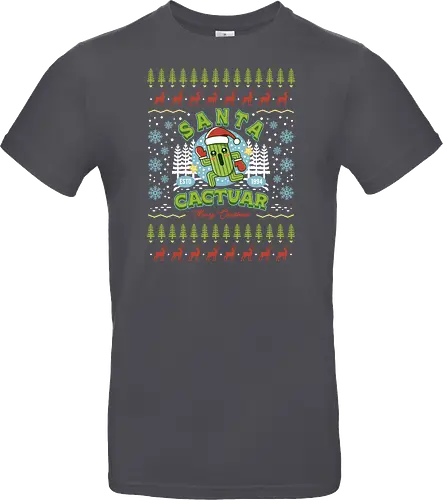 Santa Cactus Christmas