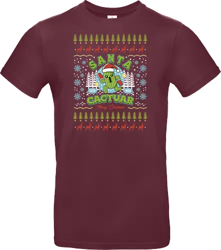 Santa Cactus Christmas