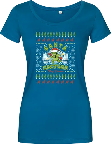 Santa Cactus Christmas