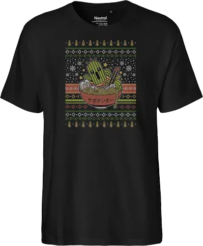 Cactus Ramen Ugly Sweater