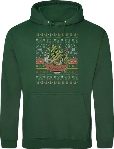 Cactus Ramen Ugly Sweater