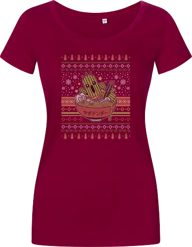 Cactus Ramen Ugly Sweater