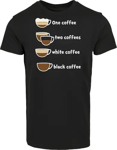One coffee two coffees