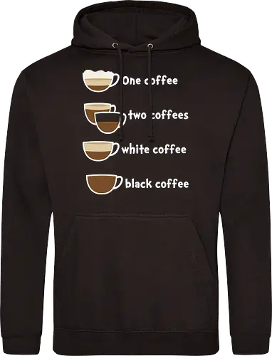 One coffee two coffees