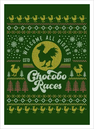 Kweh Races Ugly Sweater