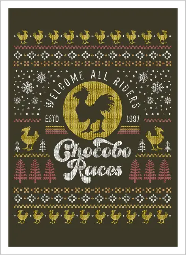 Kweh Races Ugly Sweater