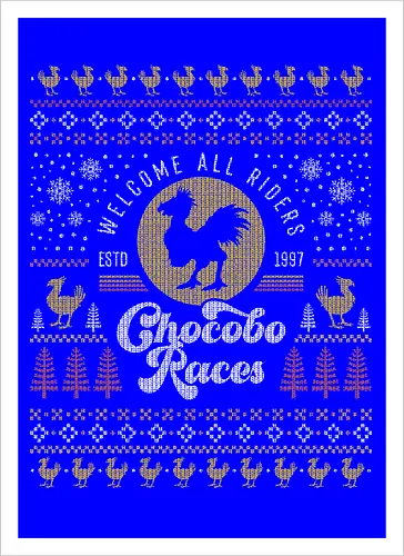 Kweh Races Ugly Sweater