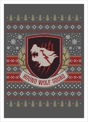 Hound Wolf Squad Christmas