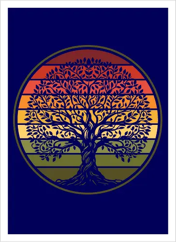 Autumn tree of life