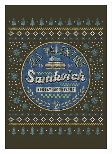 Jill Valentine Sandwich Christmas