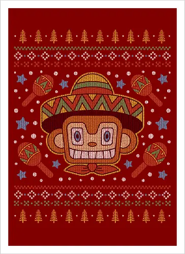 Samba Gaming Ugly Sweater